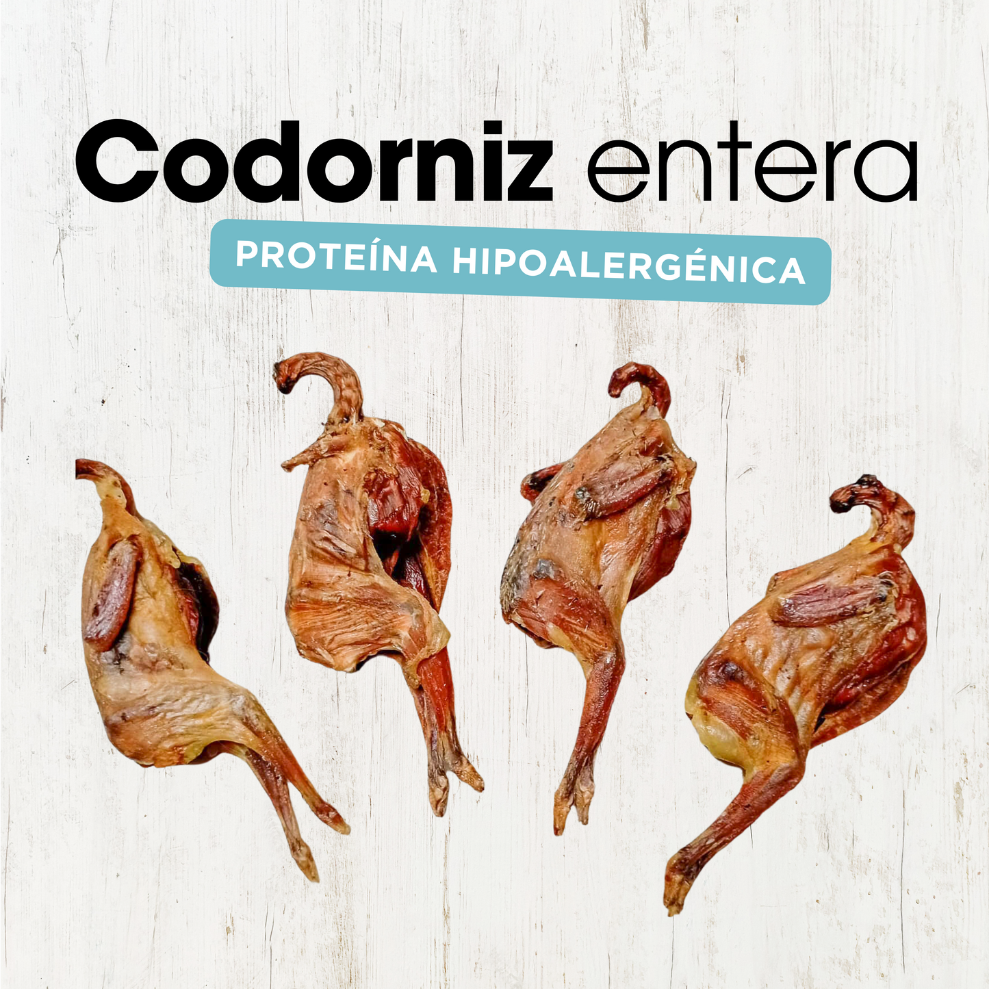 Codorniz entera